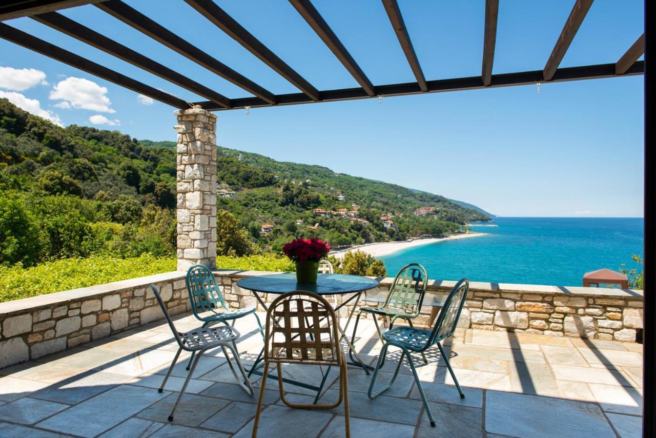 Pelion Bnb Luxury Homes Дамухарі Екстер'єр фото