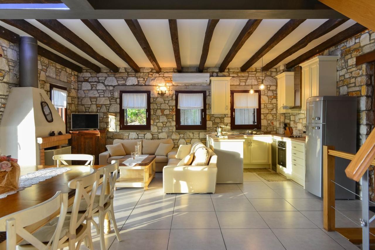 Pelion Bnb Luxury Homes Дамухарі Екстер'єр фото