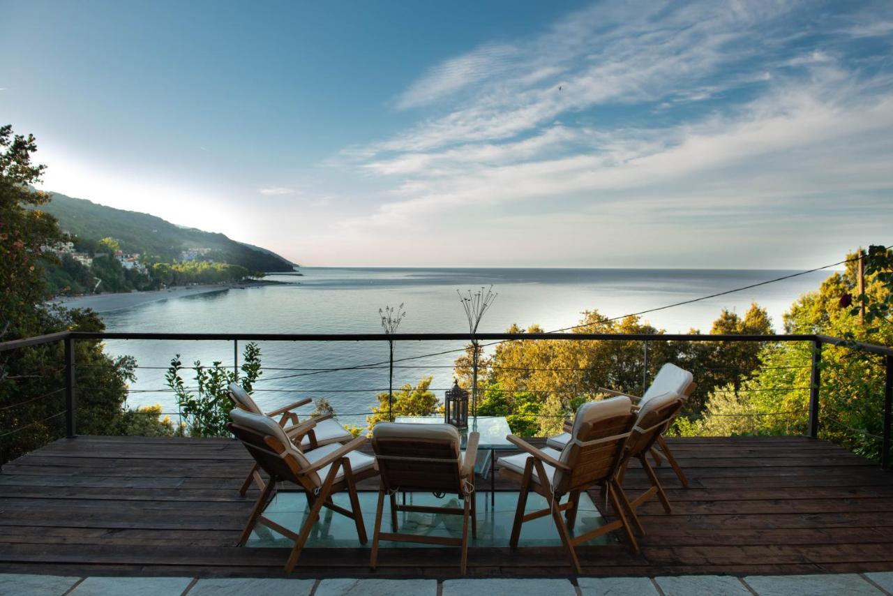 Pelion Bnb Luxury Homes Дамухарі Екстер'єр фото