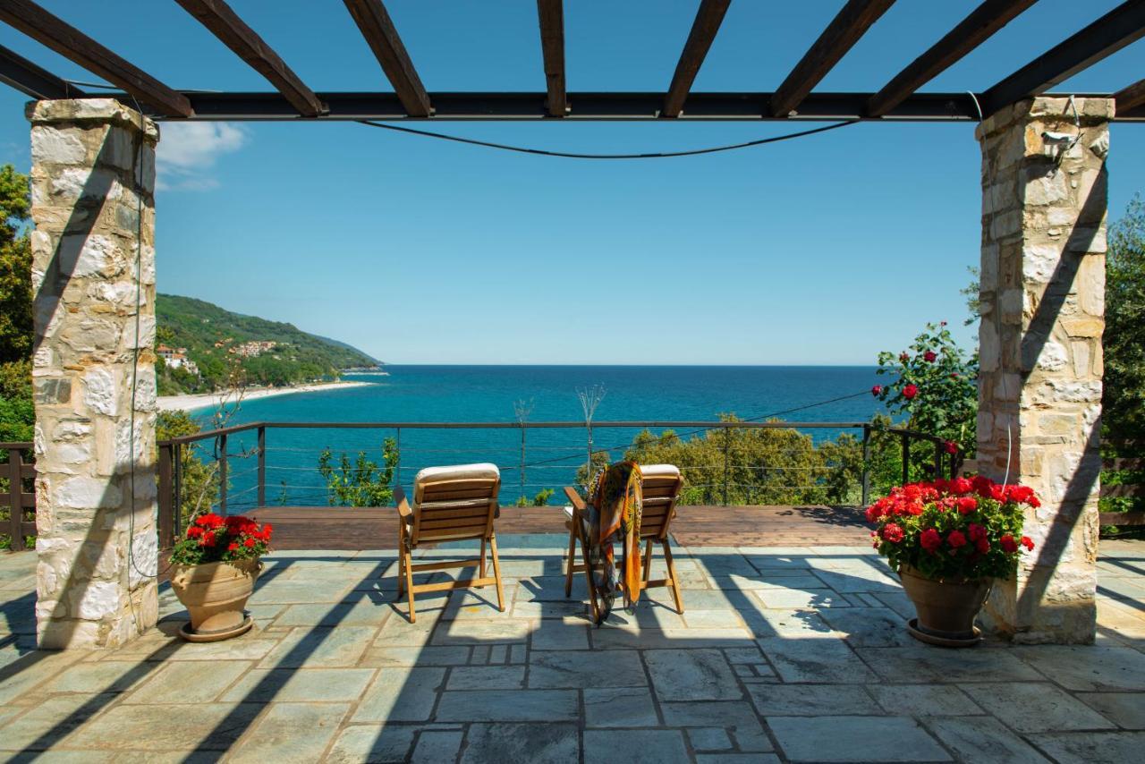 Pelion Bnb Luxury Homes Дамухарі Екстер'єр фото