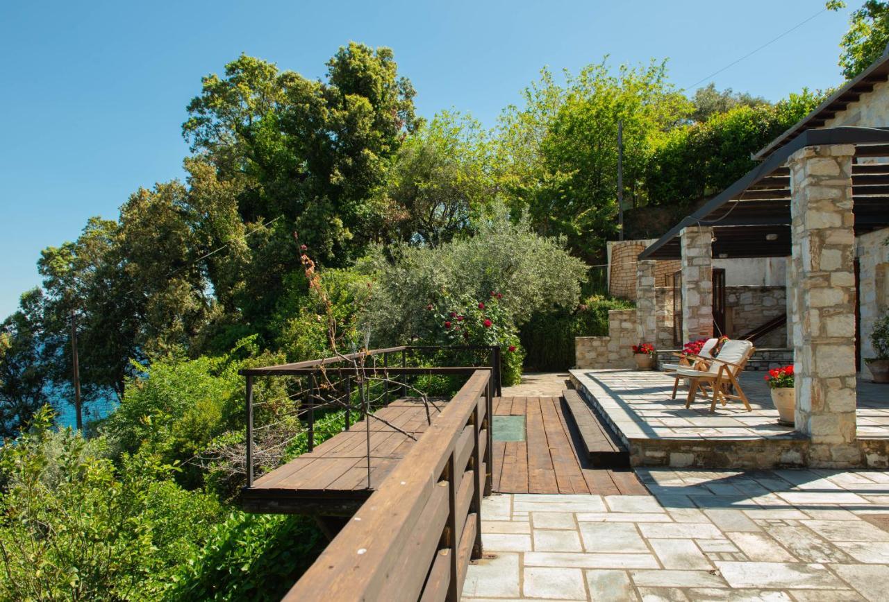 Pelion Bnb Luxury Homes Дамухарі Екстер'єр фото